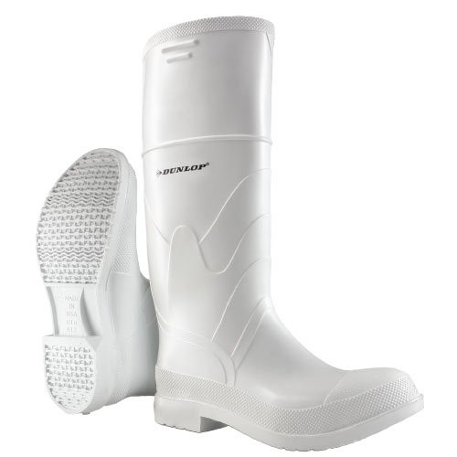 White Bata Boots Size 5