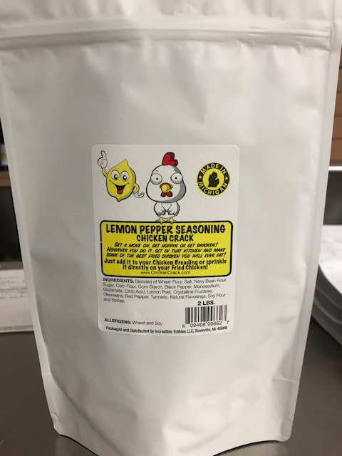 Chicken Crack Lemon Pepper Seasoning 2lb  Chicken Crack Lemon Pepper Seasoning 2lb