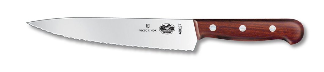 Victorinox 7 1/2 in. Chef Knife Wavy Blade (Rosewood)
