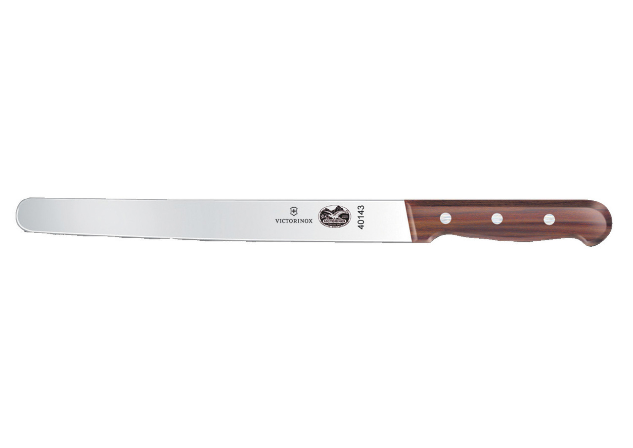 Victorinox 10 in Slicer , Narrow Semi- Flexible Blade (Rosewood)