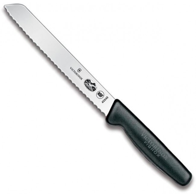 Victorinox 8 in. Bread Knife, Wavy Blade (Fibrox)