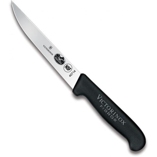 Victorinox Forschner 12 Diamond Sharpening Steel, Black Fibrox