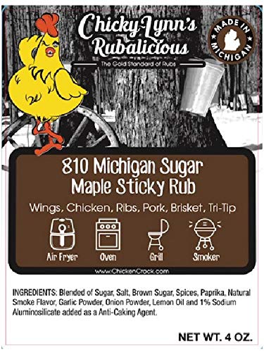 810 Michigan Sugar Maple Sticky Rub 4oz  810 Michigan Sugar Maple Sticky Rub 4oz