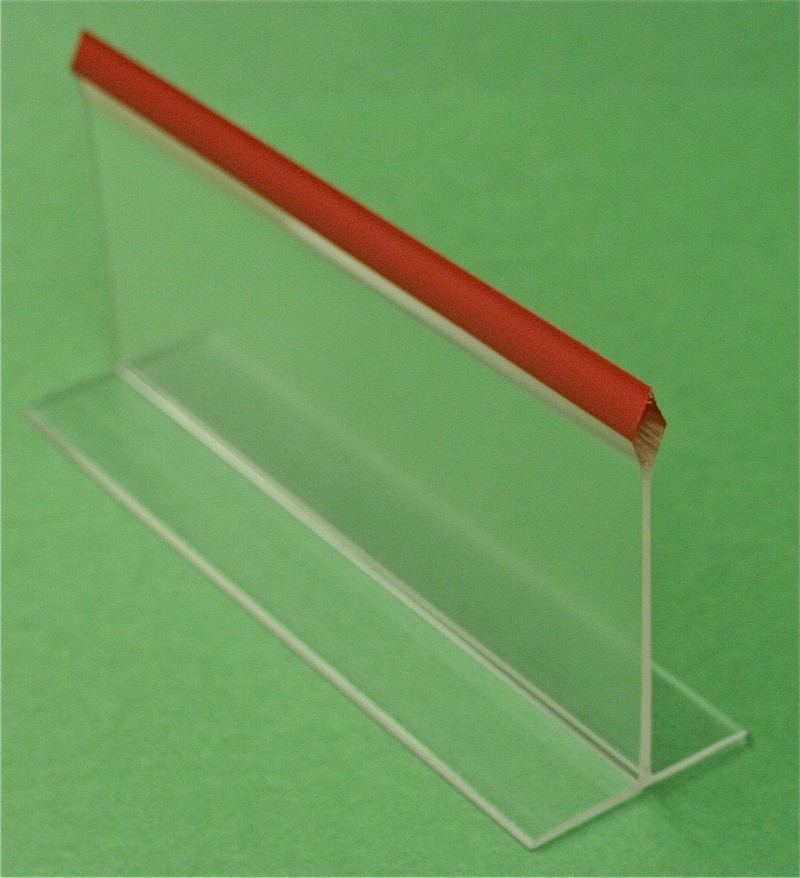 3x30 Clear Red Tip Divider
