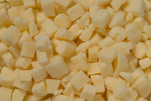 High Temp Diced Swiss Cheese - 10 lbs.