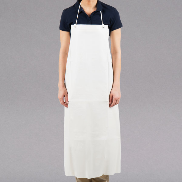 PVC White Vinyl Apron