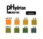 MicroFine pH Paper measures acid range of 2.9-5.2.